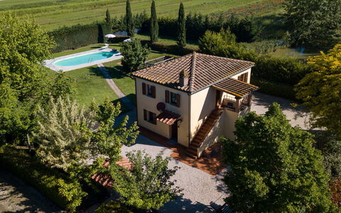 Villa La Fragola: Aerial Photography, Property, House, Home, Real Estate, Estate, Architecture, Building, Photography, Tree